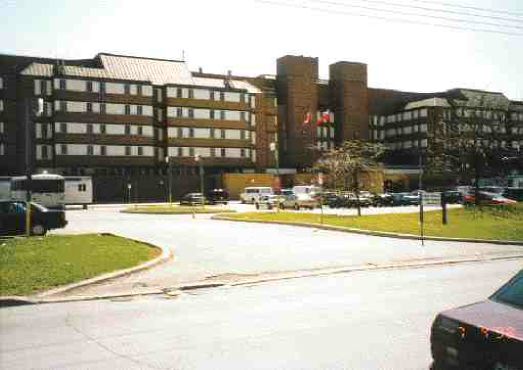 The 1970s detention centre on Civic Road in Scarborough, east Toronto.
