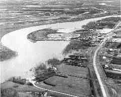 University of Manitoba Archives/Winnipeg TribuneWinnipeg's Red River Floodway in 1965.