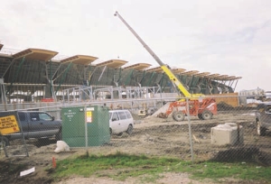 Facilities in preparation for the 2010 Winter Games. Speedskating Oval in Richmond (Fast + Epp is structural engineer).