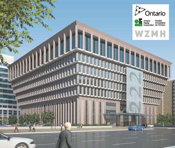 Ontario Realty Corporation is renovating the Sears Building in downtown Toronto