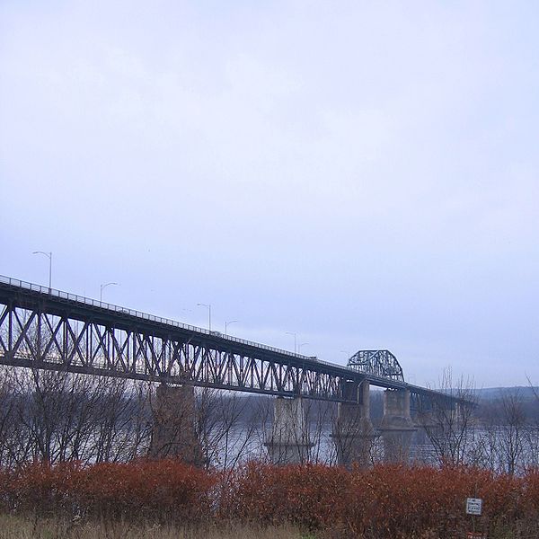 Princess Margaret Bridge, Fredericton, New Brunswick