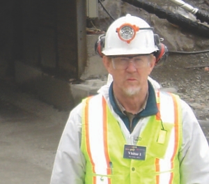 Rusty Morgan last year at the Afton Mine in Kamloops, B.C.