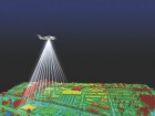 Airborne LiDAR scanning uses long-range laser combined with GPS and other technologies to create three-dimensional models of the earth's surface.