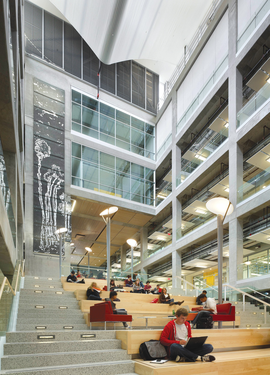 IEEL Building, University of Calgary.  Image courtesy Perkins & Will Canada Architects Co.