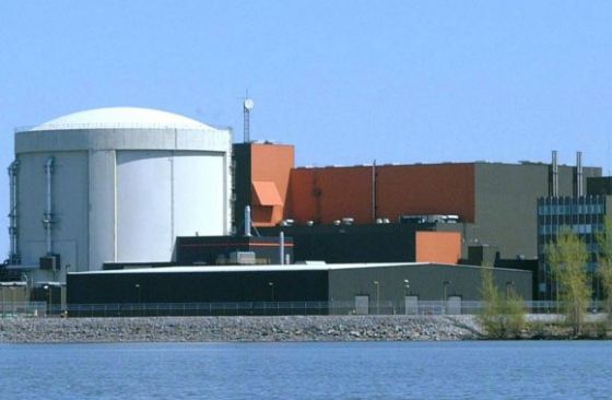 Hydro-Quebec's Gentilly 2 nuclear power station in Becancour, Quebec.