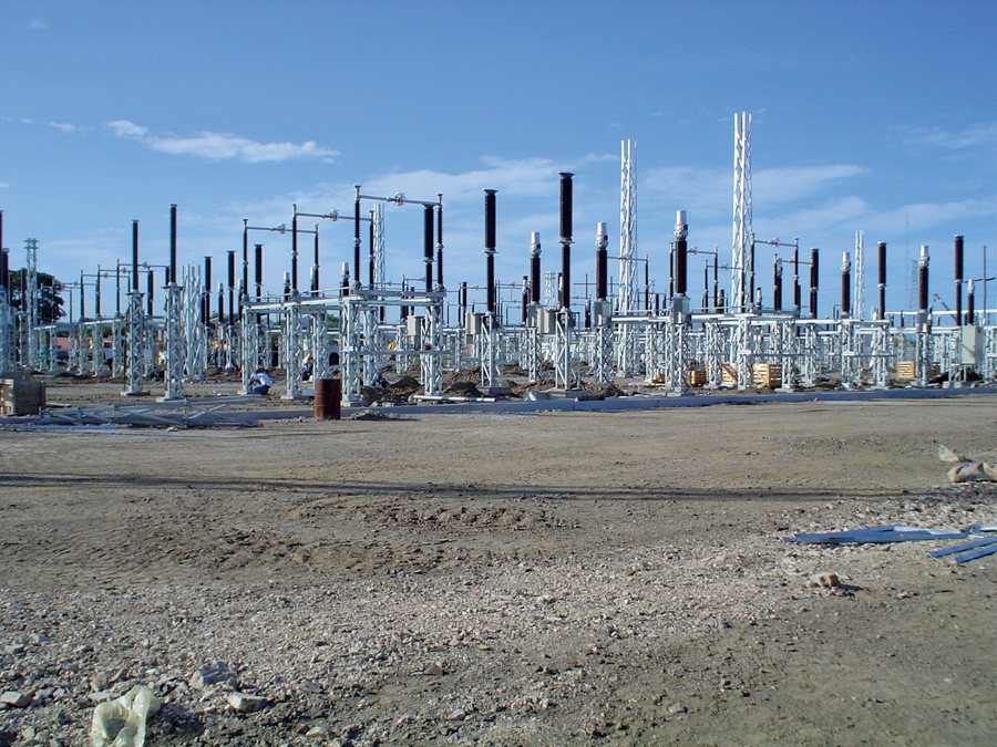 SIEPAC electrical network for EPR, included 15 substations.
