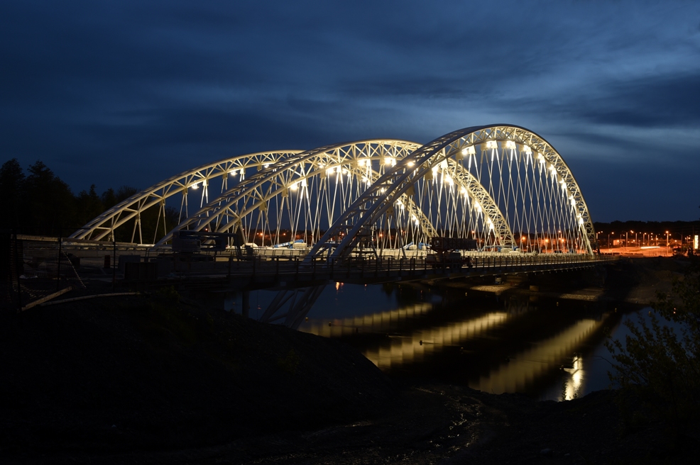 Strandherd-Armstrong Bridge that opened officially in Ottawa on July. Image courtesy City of Ottawa on July 12.
