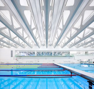 Guildford Recreation Centre Aquatic Addition, Surrey, B.C. Photo by Ema Peter Photograpy, courtesy AES.