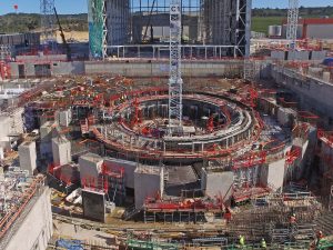 ITER project under construction in southern France. Image: https://www.iter.org