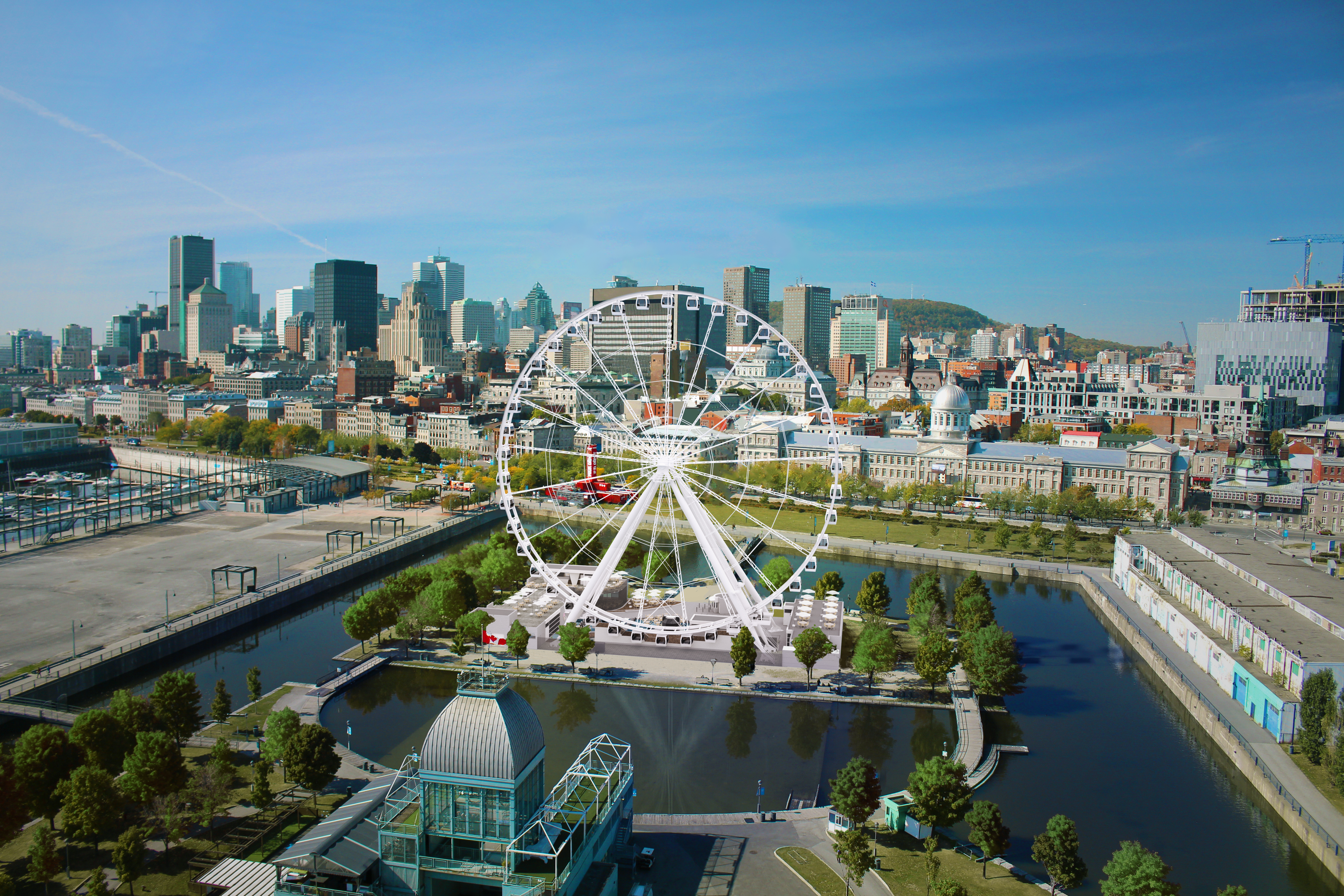 Montreal’s new observation wheel.