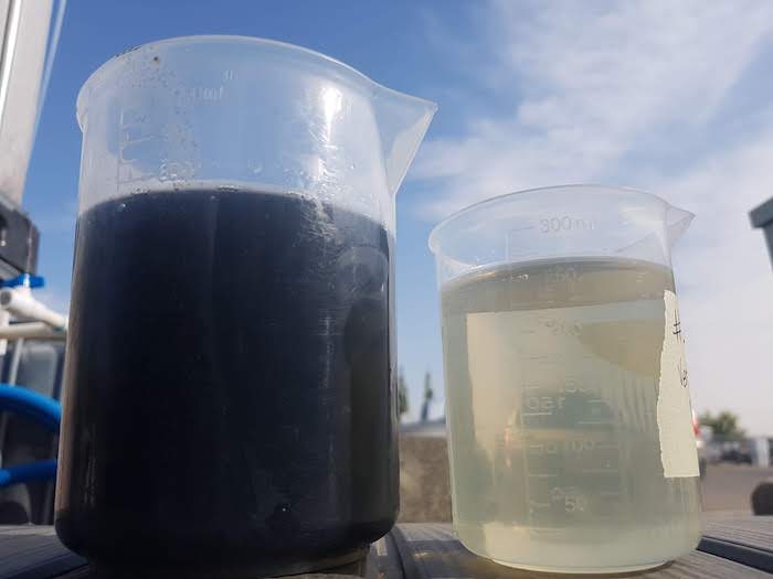 Wastewater samples