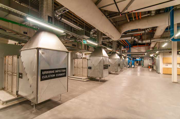 Jim Pattison Children’s Hospital – ventilation system