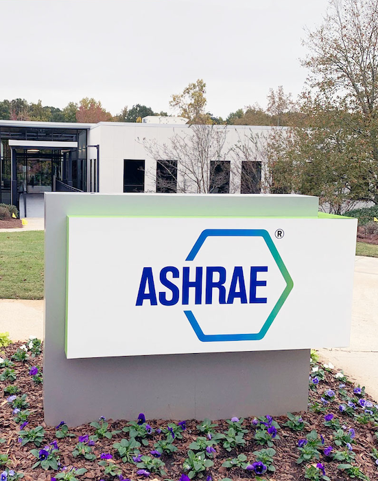 ASHRAE HQ sign