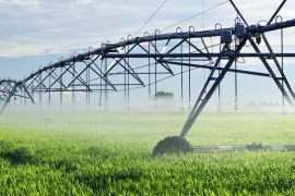 Irrigation equipment in Saskatchewan