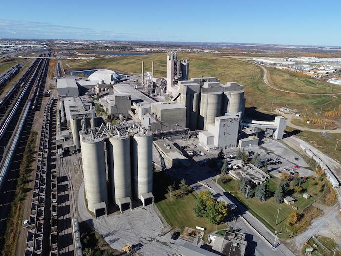 Lehigh cement plant, Edmonton