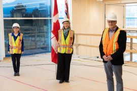 Support for Fast + Epp mass-timber office