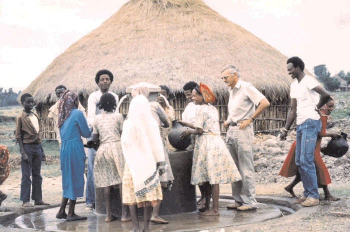 Bill Ainley in Ethiopia