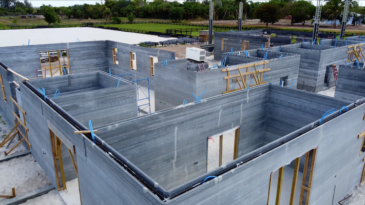 Largest 3-D printed building