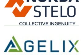 Norda Stelo and Agelix logos